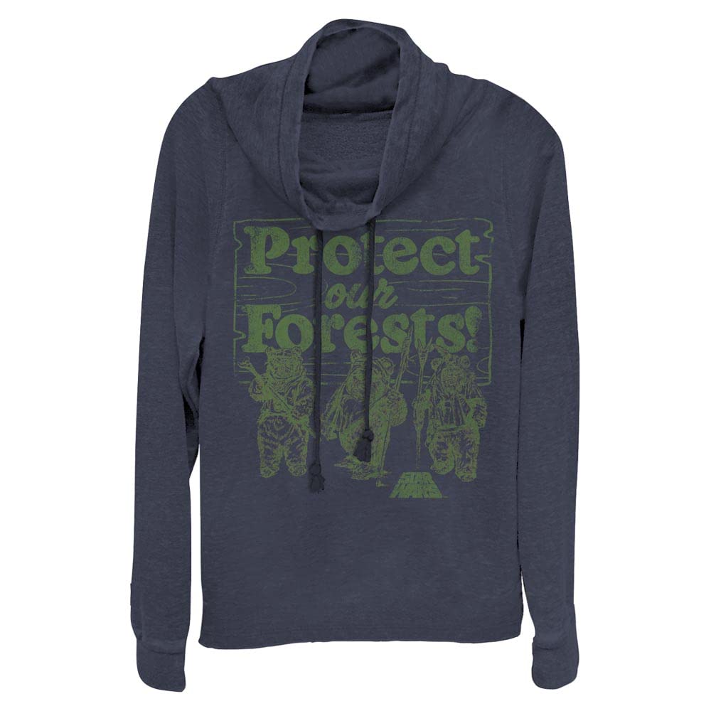 Camisa de Star Wars para mujer diseño Proteger Nuestros Bosques en algodón premium 3