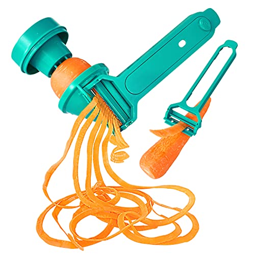 Spaghetti di zucchine attrezzo, 4 in 1 Taglia...
