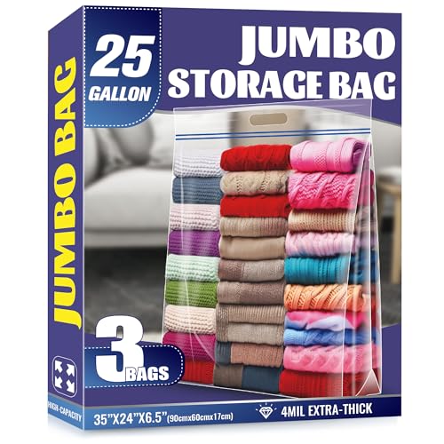 25 Gallon Jumbo Storage Bags Asatdd