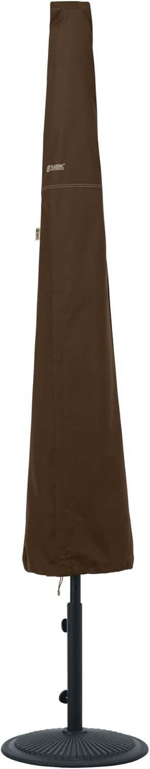 Classic Accessories Madrona Waterproof 11 Foot Patio Umbrella Cover