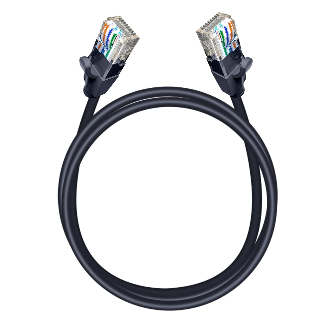 Cable de Red RJ45 UTP Vention IBEBG Cat.6/ 1.5m/ Negro