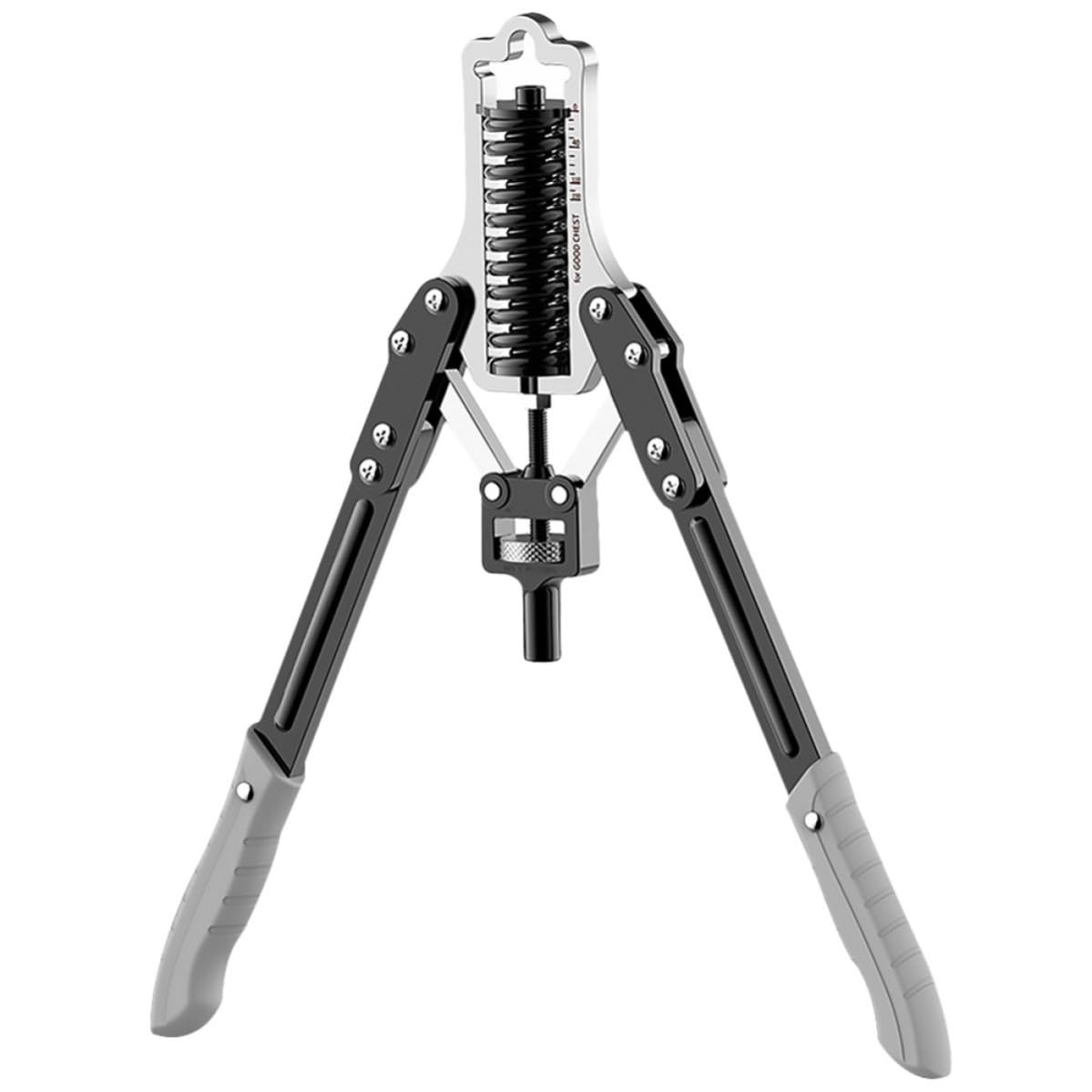 Verstellbarer Handtrainer 30-75kg mit Federgriff, Schwarz