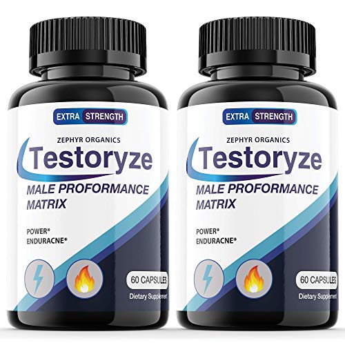 (2 Pack) Testoryze Pills Testolyze Advanced Formula Pills (120 Capsules)