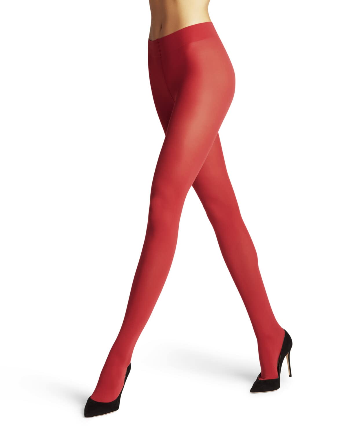 FALKE Womens Pure Matt 50 Den Plain Semi-opaque 1 Pair