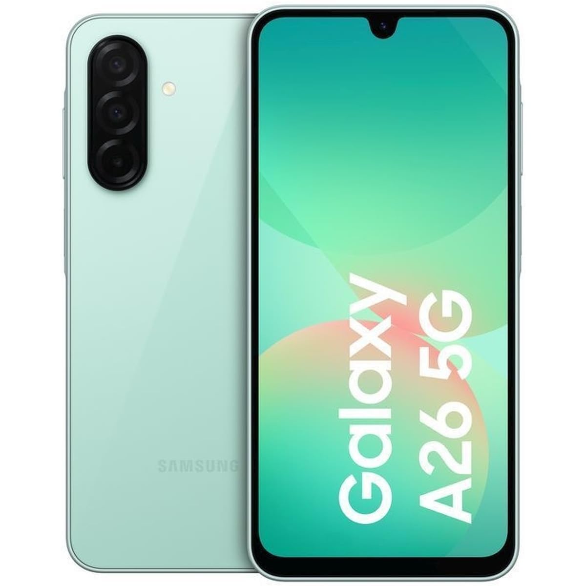 Samsung Galaxy A26 5G, Smartphone Android, 128 Go, Smartphone déverrouillé, Vert d'eau