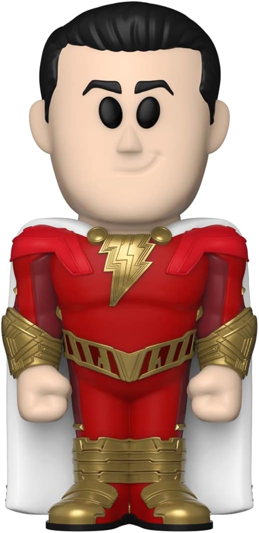 Vinyl SODA: Shazam 2 - Shazam - 1/6 Odds for Rare Chase Variant - DC Comics - Collectable Vinyl Figure - Gift Idea - Official Merchandise - Toys for Kids & Adults - Movies Fans