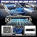Fast Cooling Under Dash Air Conditioner 10000 BTU - Universal 12V DC A/C Unit System, Automotive 12 Volt Underdash AC Kit with 20CC Inverter Compressor, Quiet for Classic Car RV Motorhome Truck