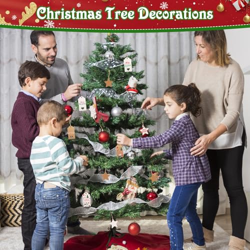 200 Stück Geschenkanhänger Weihnachten, Geschenkanhänger Kraftpapier Kraftpapier Anhänger Sternform, Kärtchen zum Beschriften Anhänger Papier mit 40m Schnur für Marmeladengläser Flaschenetiketten