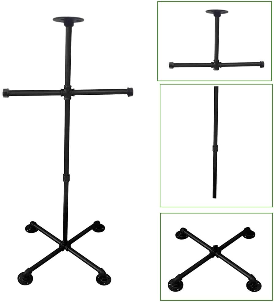 Armor Stand,Body Armor Stand,Weighted Vest Stand,Tactical Gear Stand,Helmet Vest Display Rack,Military Gear Holder for Police and Duty Gear Rack