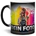 Produktbild Tasse selbst gestalten/Personalisierbar mit eigenem Foto oder Text Bedrucken/Thermoeffekt/Farbwechseltasse/Magic Cup/Motivtasse/Werbetasse/Zaubertasse - Matt