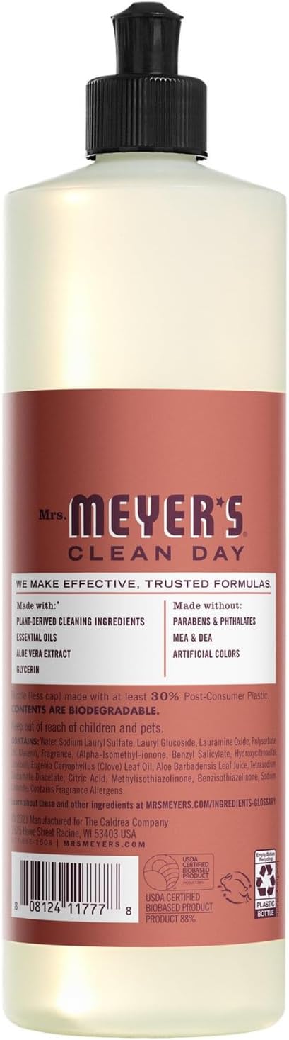 Mrs. MEYER'S Fall Leaves Kitchen Set Variation, Includes Dish Soap, Hand Soap and Multi-Surface Cleaner, 3 ct. - Image 4