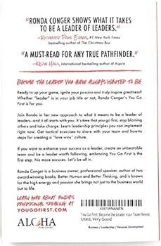 Paperback You Go First: Become the Leader Your Team Needs Book