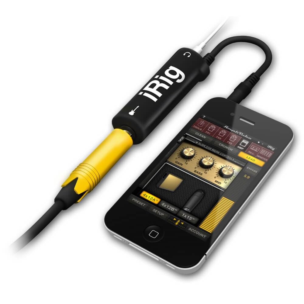 Right Gear Audio Guitar Interface AMP I-Rig Converter Replacement Guitar for Phone Guitar Audio Interface Phone Tuner Adapter for iPhone, iPad and Android Phones and Tablet (iRig) - Image 4 thumbnail