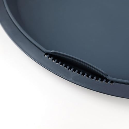 Miniatura 3 de Generic Bandeja de vapor de silicona para hornear, rectangular, gris, 11.4 x 8.3 pulgadas, compatible con Thermomix TM31/TM5/TM6