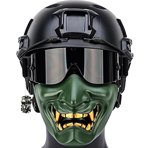 Casque Tactique doté de coussinets EPP et protection faciale airsoft anti-impact