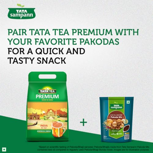 Image of Tata Sampann Low Oil Absorb Pakoda Mix, Ready to Cook Mix, Power of Pulses, Instant Pakoda Batter, 180g