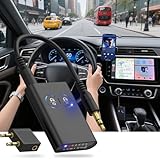 Bluetooth Transmitter Receiver for TV, 2-in-1 Bluetooth 5.3 Adapter with Qualcomm aptX Adaptive Supports 2 AirPods/Headphones Wireless HD Audio Adapter for Airplane, Car, Gym, Home Stereo