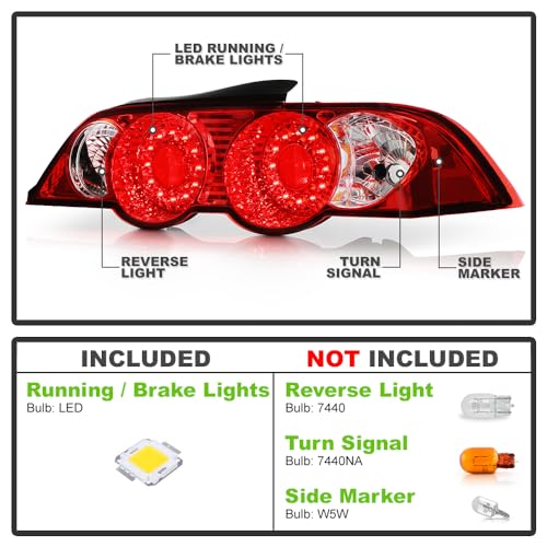 ACANII LED Tail Lights Review for 2002-2004 Acura RSX - Image 3