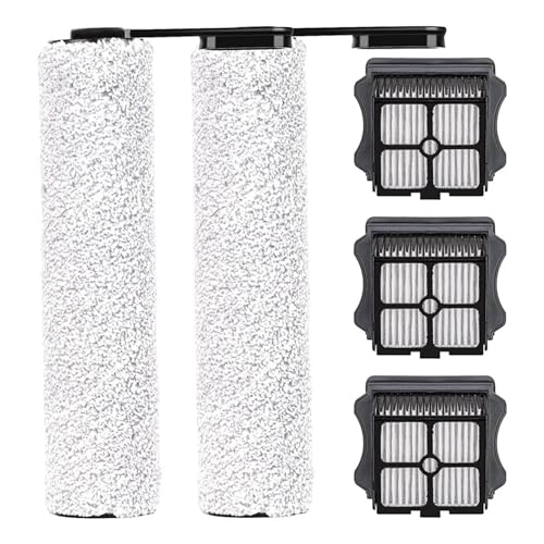 FWQDBE Replacement Brush Rollers and HEPA Filters, Compatible for Tineco Floor ONE S5/Floor One S5 Pro 2/ S5 Extreme Smart Vacuum Cleaner, uyfgiufg8ig