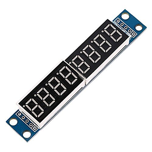 Image of HiLetgo 2pcs MAX7219 8-Digital Segment Digital LED Display Tube for Arduino 51 /AVR /STM32