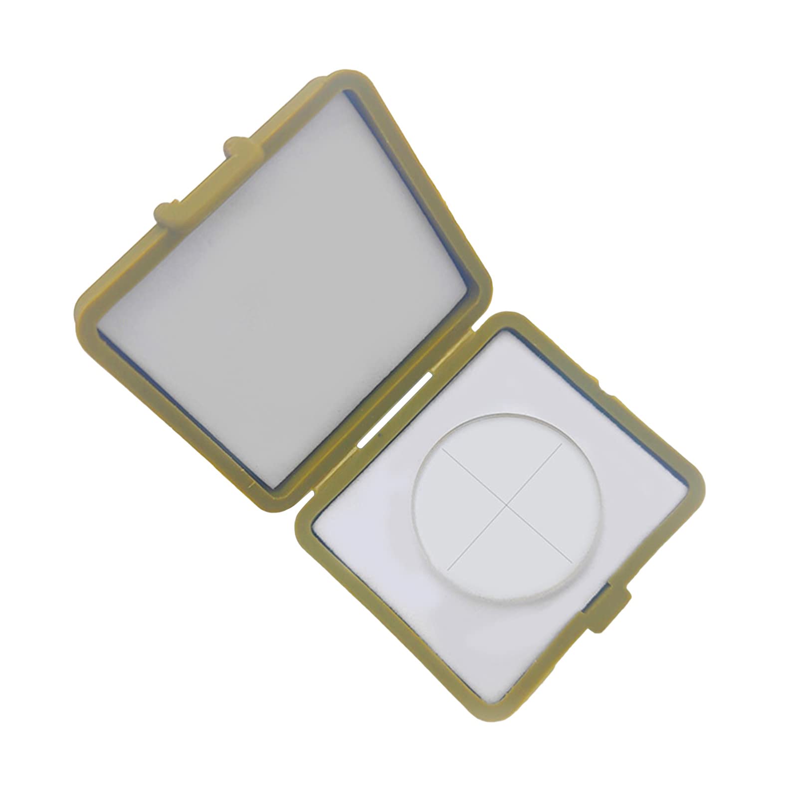 Kalttoy Diameter 20Mm Microscope Slides Reticle Calibrating Slide Ruler Microscope Calibration Ruler Stage Micrometer Diameter 19/20 / 24Mm Oculars Micrometer Eyepiece