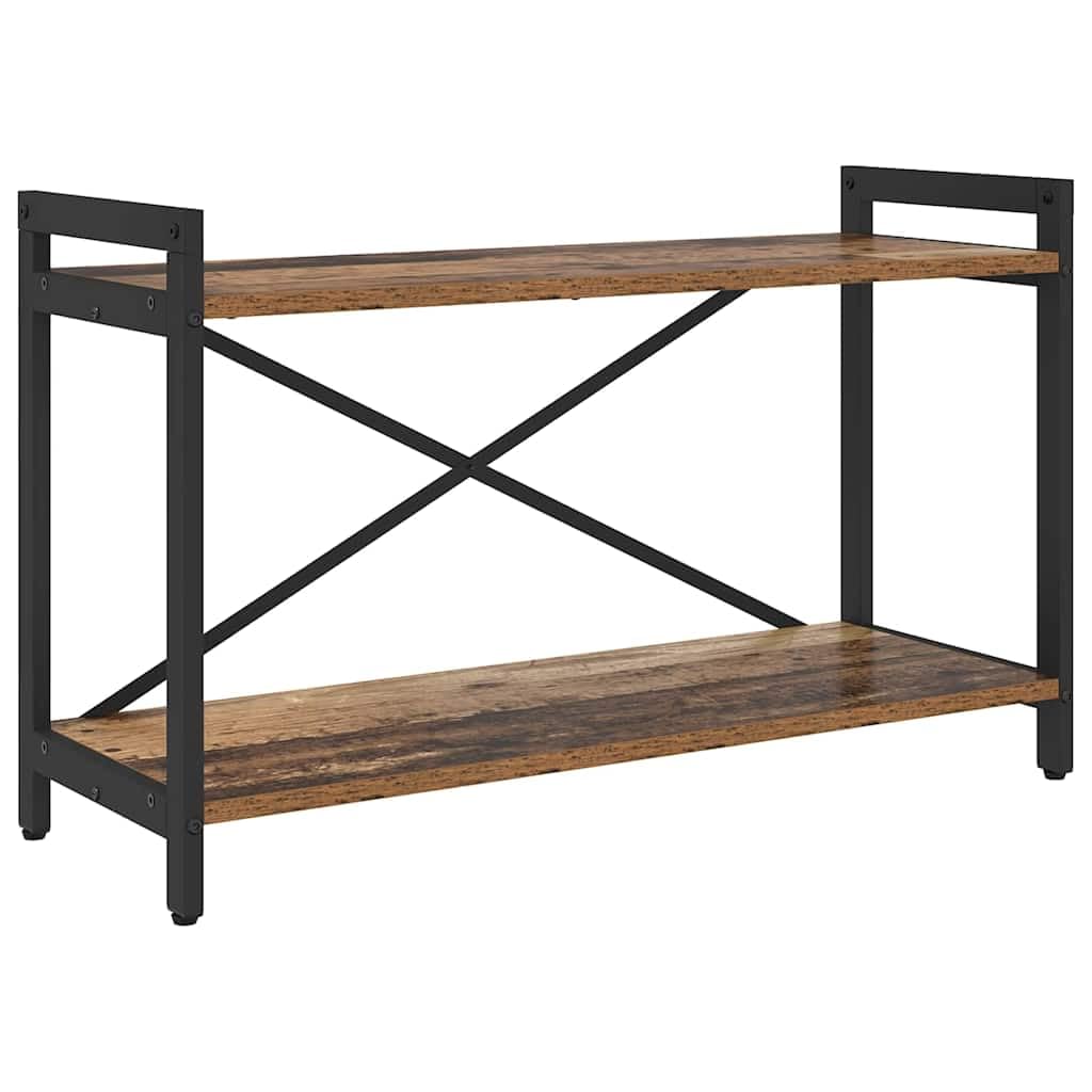 Libreria Autoportante Scaffale Industriale Basso 80x30x50 cm