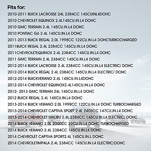 2 Pcs Intake & Exhaust Camshaft Position Actuator Solenoids For Gm Chevy Malibu Hhr Buick Pontiac 2.0L 2.2L 2.4L 12655420 12655421 #TOP7