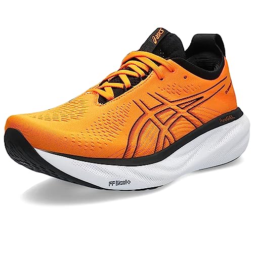 ASICS Nimbus 25 Hombre Zapatos para Correr Naranja Negro