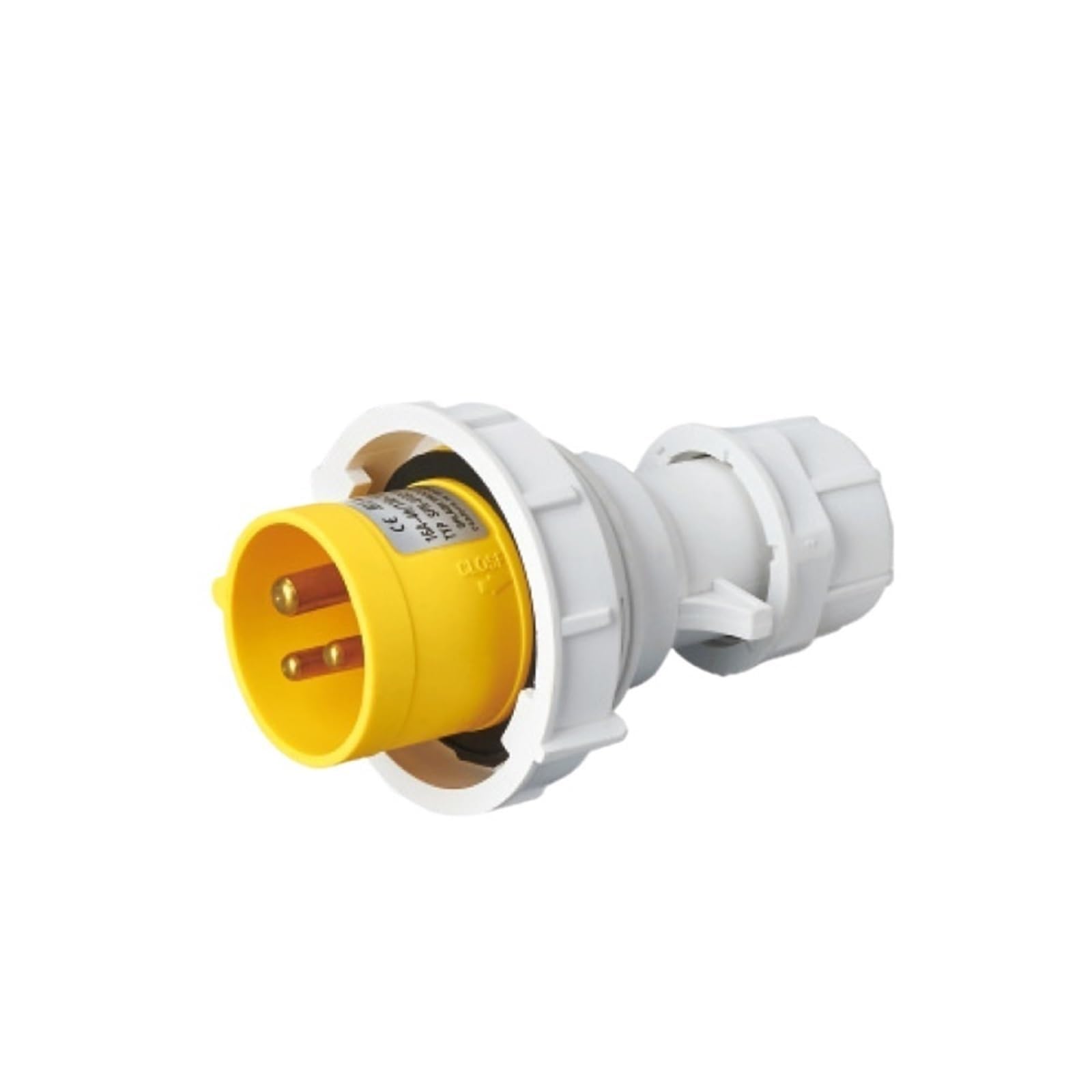 Prise étanche 110V 3P 16A IP67 idéale pour chantiers et ateliers
