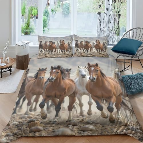 Housse de Couette Imprimé 3D Chat Sauvage en Microfibre Premium Douce Haute Densité