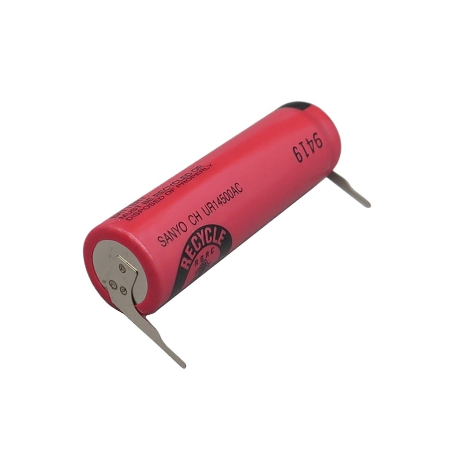 3.7V UR14500AC Battery .Compatible with Philips Sonic HX6970 HX6530 HX6511 HX6320 HX9350 HX9360 HX9903 HX9300 HX993S HX993L/B/P HX6500 HX6700(1 PCS UR14500AC)