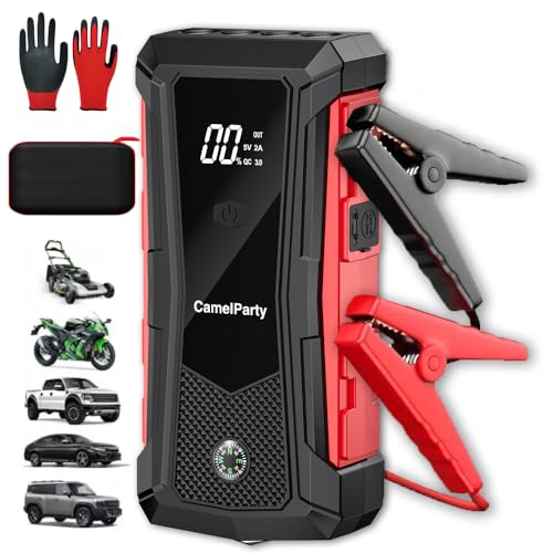 600A Jump Starter with Battery Booster and Cables