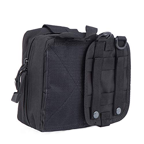 Utility pouch de nylon 600D de alta densidad con anclaje Molle 3
