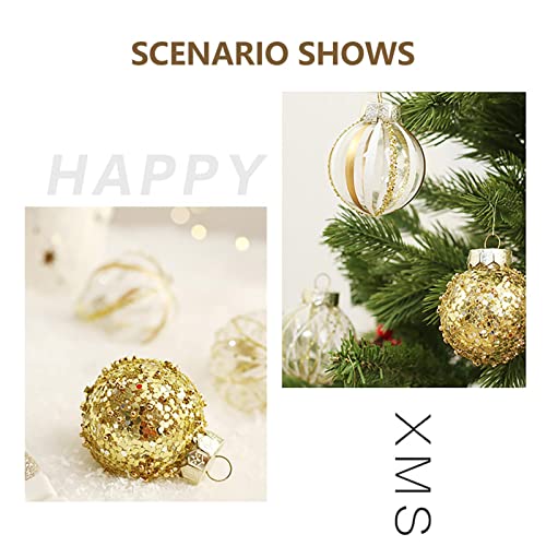 Ornamentos de bolas de Natal - Pendurado Enfeites de Bola de Natal | Enfeites de árvore de Natal com