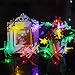 VMANOO Christmas Solar Lights 15.5ft 20 LED 8 Modes Multi Color Dragonfly Fairy String Light for Home Garden Outdoor Party Patio Xmas Landscape Decoration Valentines Gift