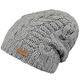 bartschneider remington Wintermütze Barts Damen Anemone Beanie Baskenmütze, Grau (Heather Grey 0002), One Size (Herstellergröße: Uni)