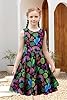 uideazone Size 9-10 Neon Dresses for Girls Glow Pa... #5