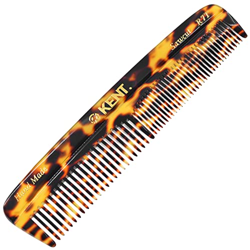 Peigne à cheveux à dents fines et larges KENT R7T pour dompter la barbe