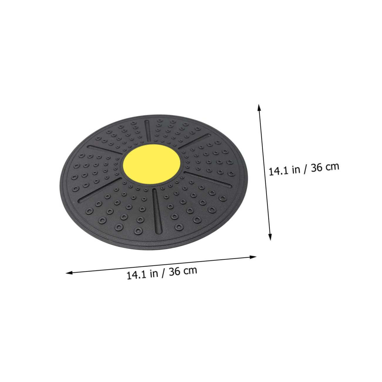 1pezzi Balance Massage Board Per Allenamento e Fitness Piattaforma Antiscivolo Per Esercizi Riabilitazione e Stabilità e Palestra