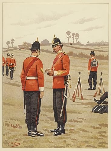 Affiche le Rd Oxford Shire Light Infantry pour habiller un grand mur vide