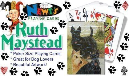 Mejores amigos Juego de cartas, por Ruth maytead.Terrier escocés