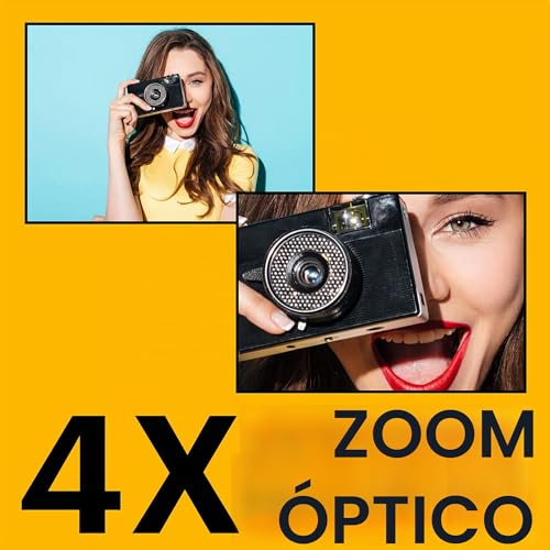 Cámara digital compacta KODAK FZ45 de 16.44 MP, zoom óptico 4X y grabación de vídeo HD de 720p 3