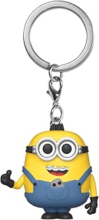 Funko Pop! Keychain: Minions: The Rise of Gru - Pet Rock Otto, Multicolor, 2 inches