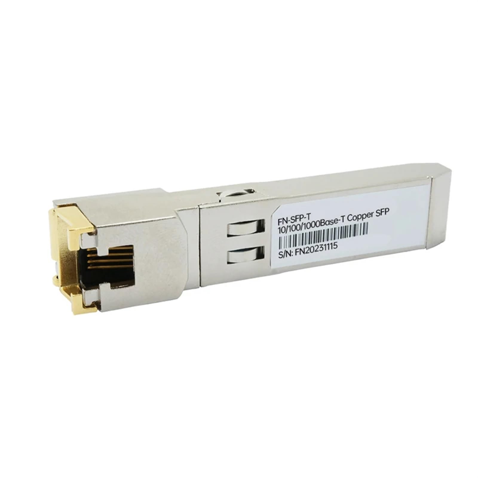Ricetrasmettitore SFP in Rame RJ45 10/100/1000M 100M in Fibra Ottica 1.25G for Switch Ottico Cisco/H3C/Ethernet(10pcs)