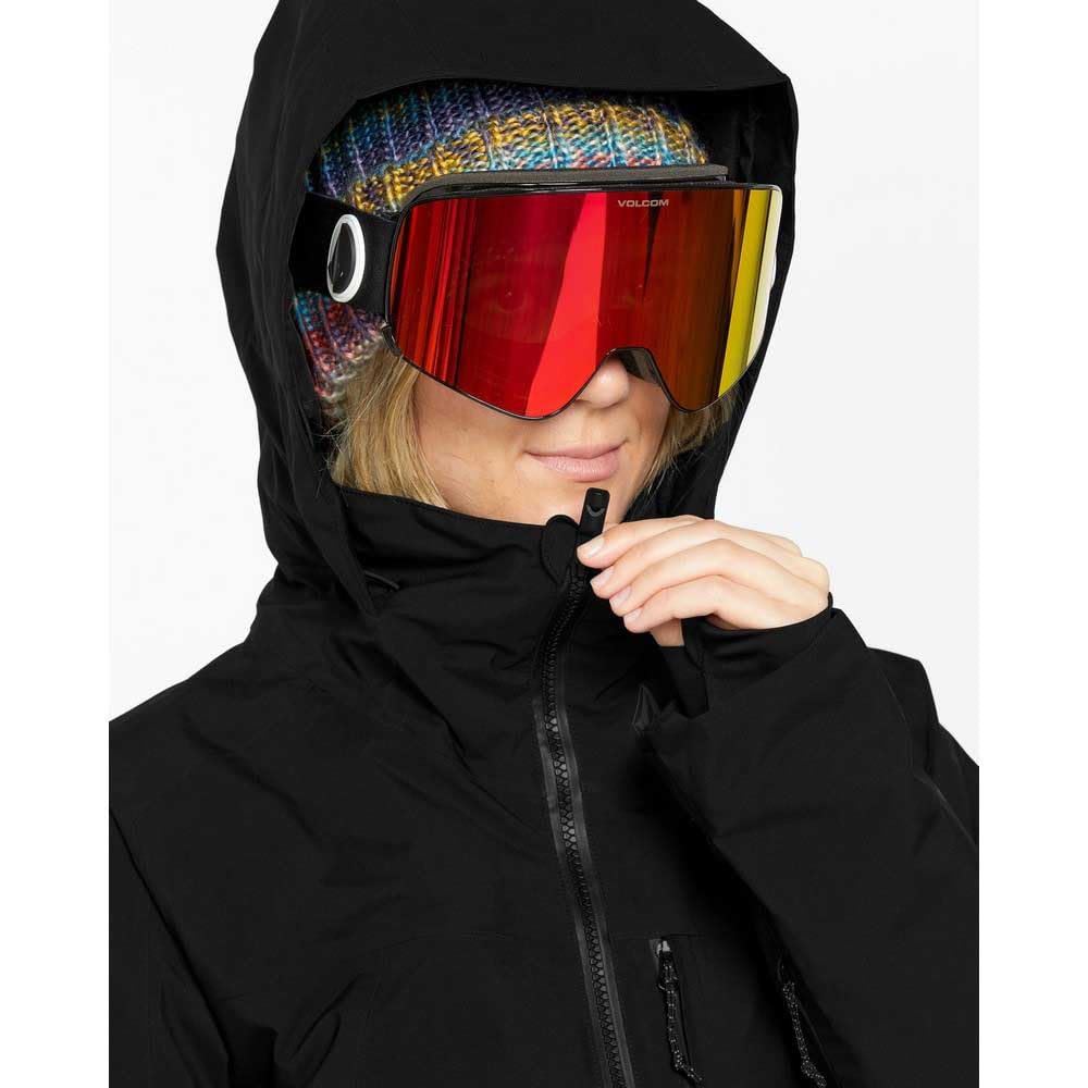 Volcom Women's 3D Stretch Gore-Tex Relaxed Fit Mid Length Snowboard Jacket