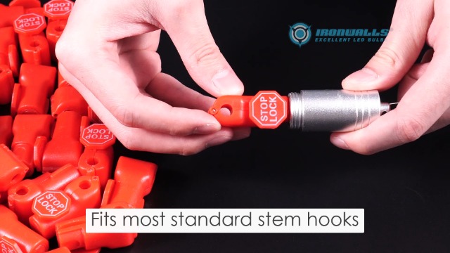 Amazon.com: IRONWALLS 100PCS Peg Hook Locks Stop Locks, 6mm