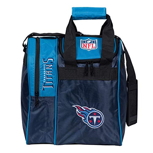 KR Strikeforce NFL Tennessee Titans Single Bowling Ball Tote Bag with Shoe Compartment -  Strikeforce Bowling, N100-32