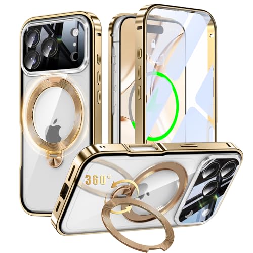 Amazon.co.jp: iPhone 17 Pro Max 用 両面 MagSafe対応 ケース 360