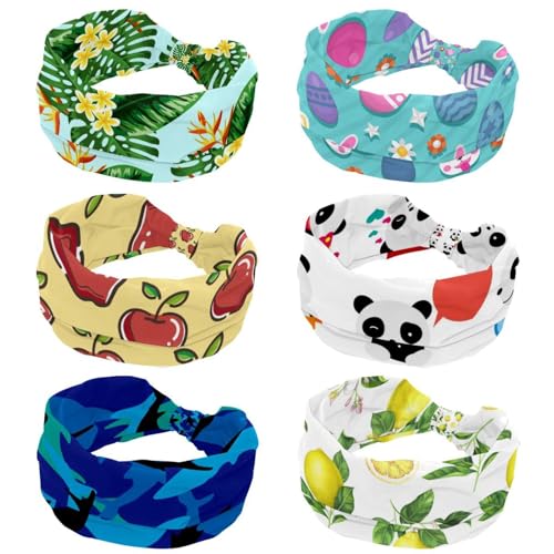 Bandeaux élastiques antidérapants pour femme lot de 6