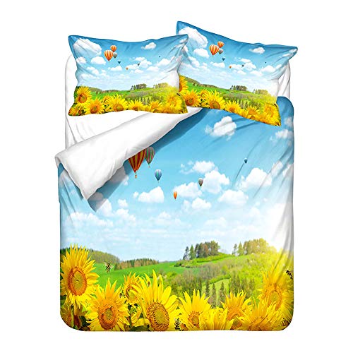 Ensemble de literie 3D microfibre de qualité supérieure parure 220x260